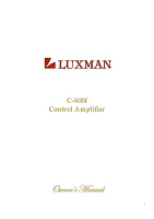 Luxman C600F-Owners-Manual
